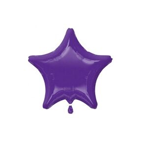 Шар Звезда Фиолетовый 18"\45 см